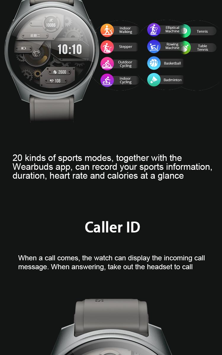 Wearbuds Watch X3 | 2-in-1 Smartwatch with Built-in Wireless Earbuds, AI Translator (100+ Languages), Health & Fitness Tracking