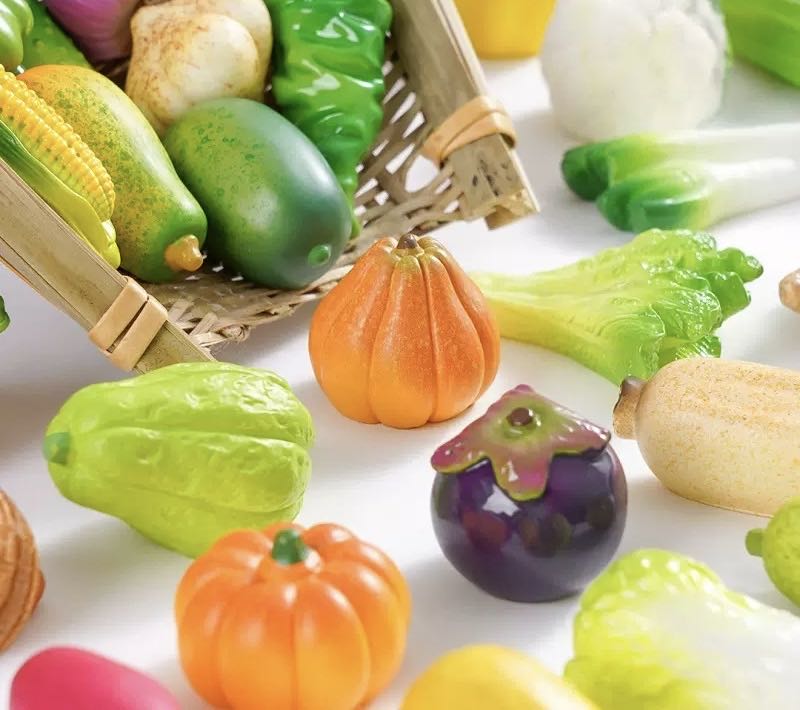 Fashion pop Miniatur Buah Tiruan Lucu - Dekorasi Rumah & Mainan Edukatif Anak  Hiasan buah dari resin Hiasan sayur dari resin DIY resin Mainan penghilang stres Syal