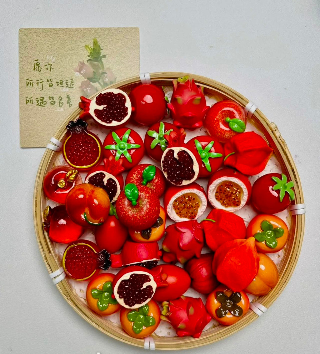 Fashion pop Miniatur Buah Tiruan Lucu - Dekorasi Rumah & Mainan Edukatif Anak  Hiasan buah dari resin Hiasan sayur dari resin DIY resin Mainan penghilang stres Syal