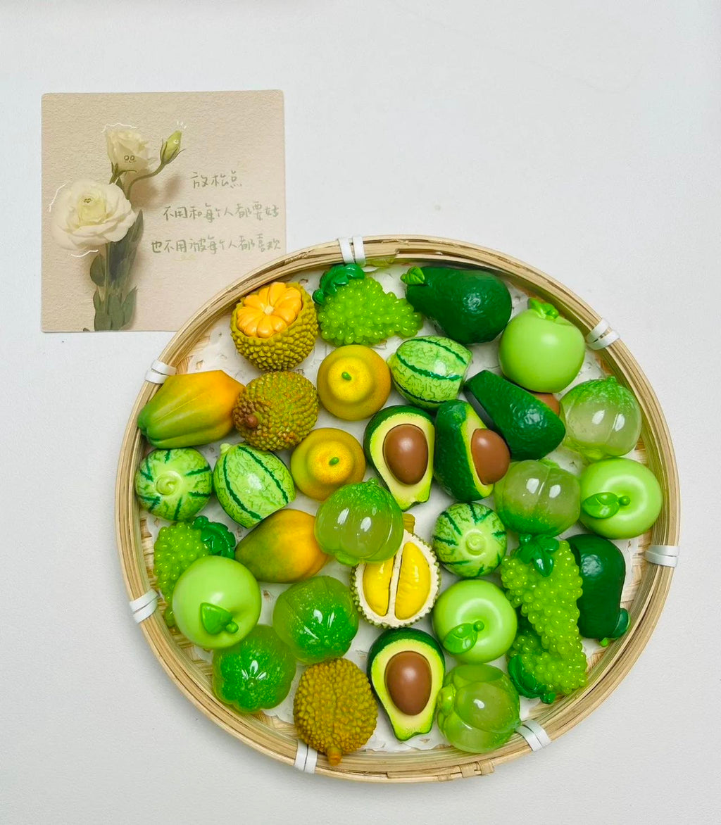 Fashion pop Miniatur Buah Tiruan Lucu - Dekorasi Rumah & Mainan Edukatif Anak  Hiasan buah dari resin Hiasan sayur dari resin DIY resin Mainan penghilang stres Syal