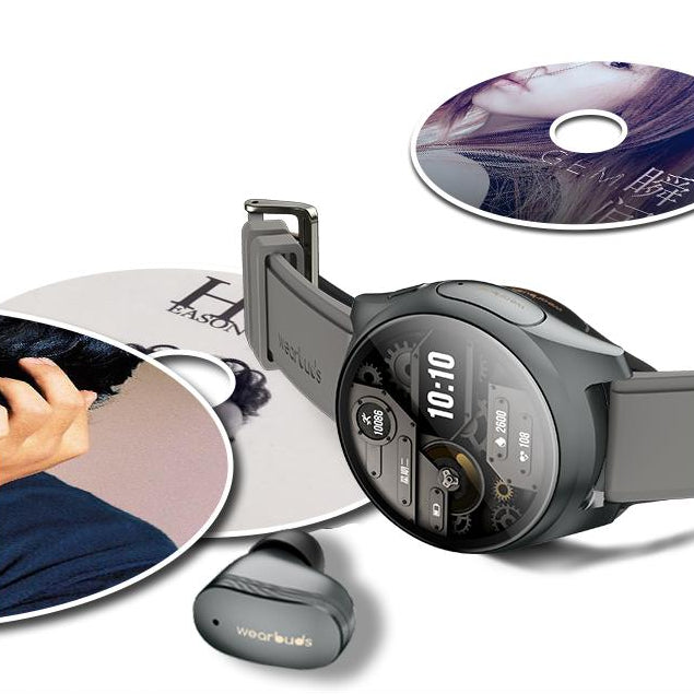 Wearbuds Watch X3 | 2-in-1 Smartwatch with Built-in Wireless Earbuds, AI Translator (100+ Languages), Health & Fitness Tracking